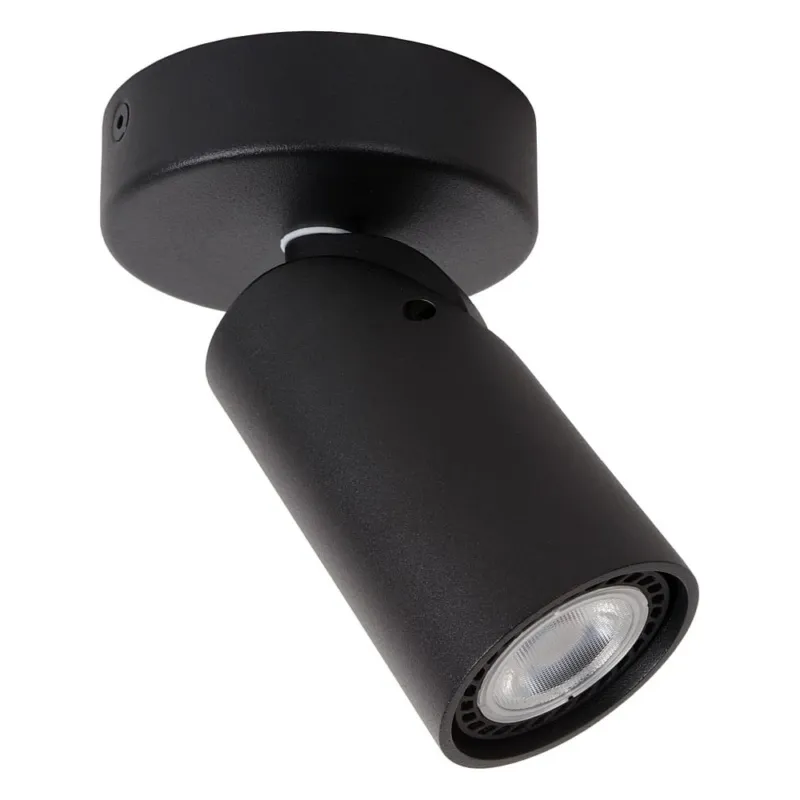 Reflektor sufitowy tuba Xyrus LED Czarny Lucide Tani