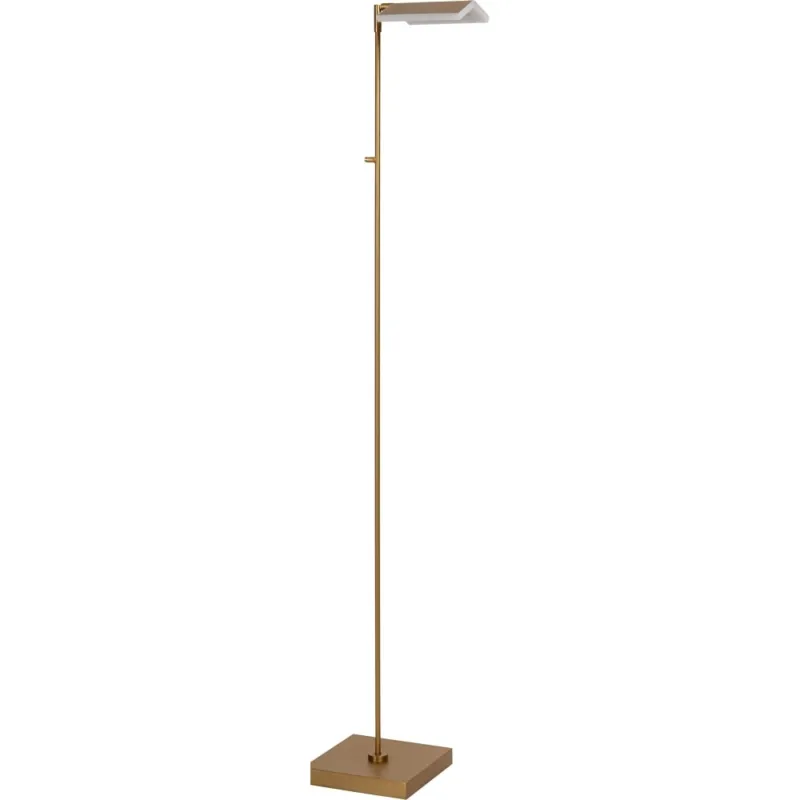 Lampa podłogowa ze ściemniaczem Aaron LED mosiężna Lucide Kup teraz