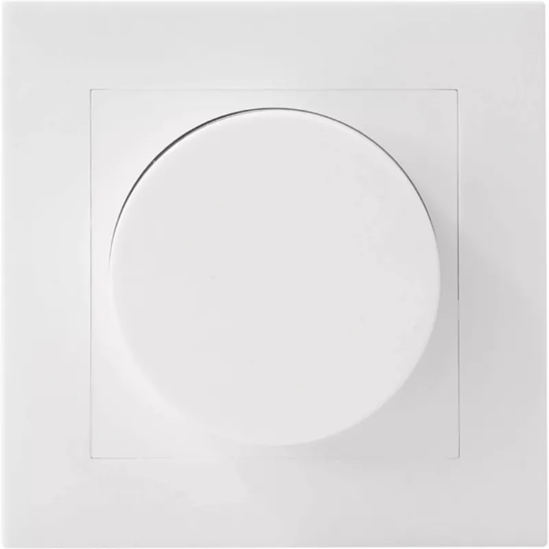 Bestseller Ściemniacz ścienny podtynkowy NL LED 7,6x7,6cm biały Lucide