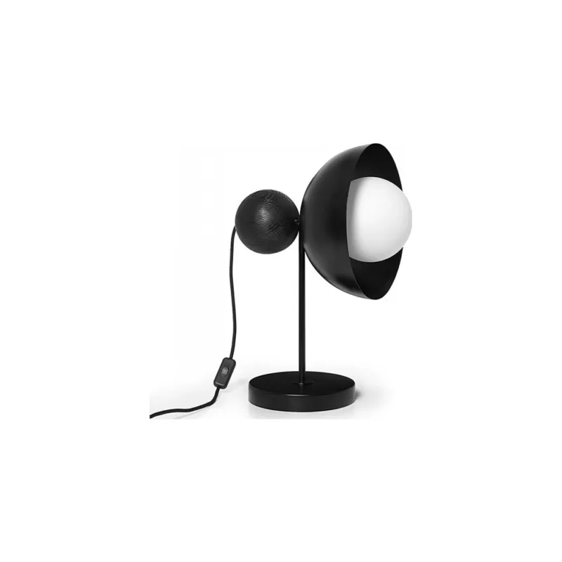 Premium Lampa stołowa designerska Kello czarna Ummo