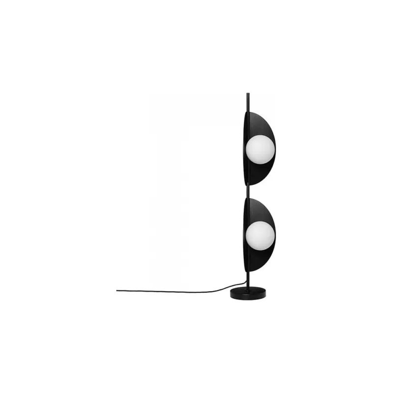 Sprawdź teraz Lampa stołowa designerska 2 punktowa Sallo F czarna Ummo
