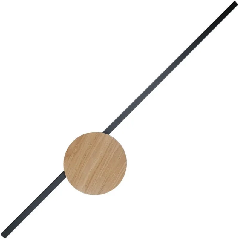 Ekspresowa dostawa Kinkiet dekoracyjny Java LED 93cm czarny/drewno TK Lighting