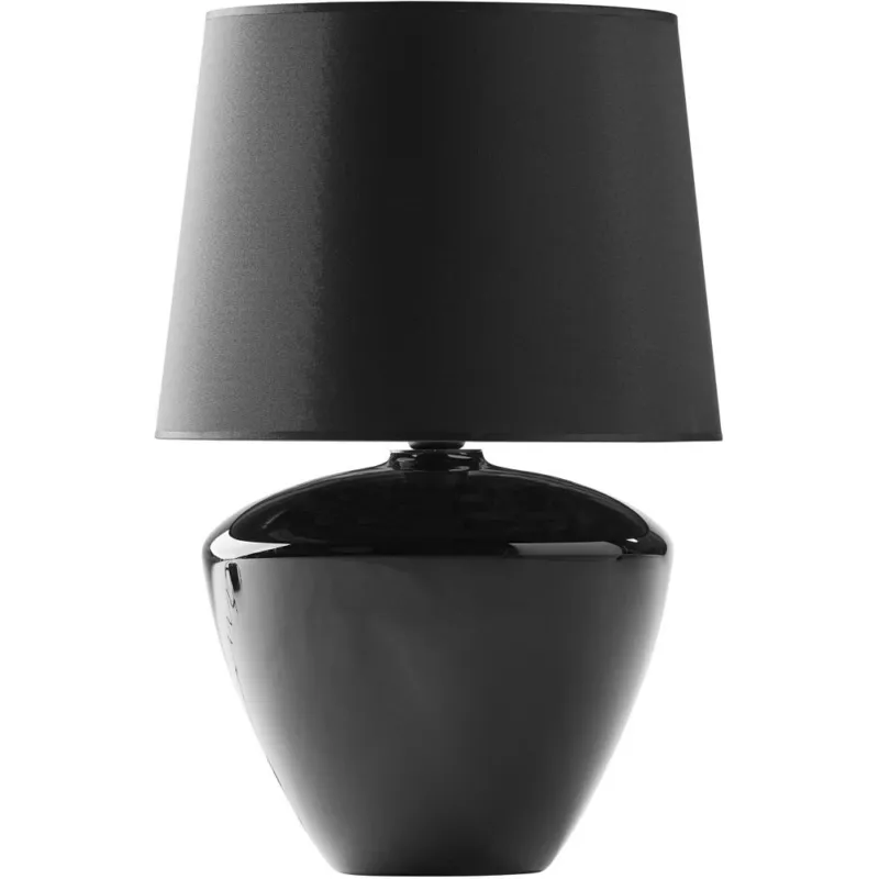 Zamów dziś Lampa stołowa szklana z abażurem Fiord czarna TK Lighting