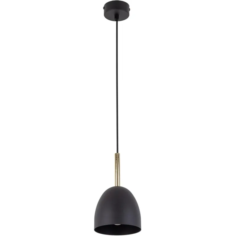 Szybka wysyłka Lampa wisząca Nord 13cm czarna TK Lighting