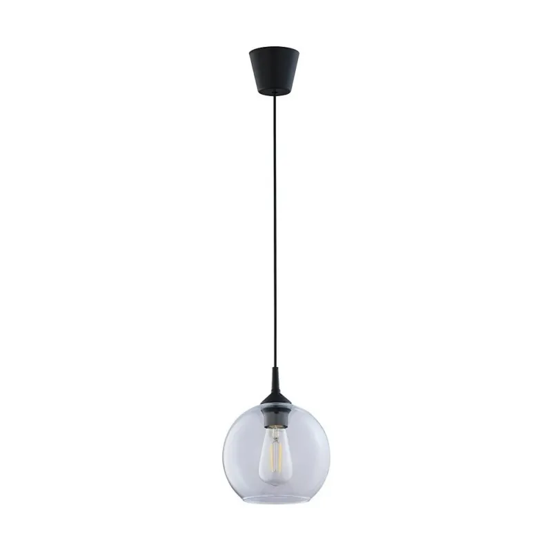 Lampa wisząca szklana kula Cubus 18cm przeźroczysta TK Lighting Hit cenowy