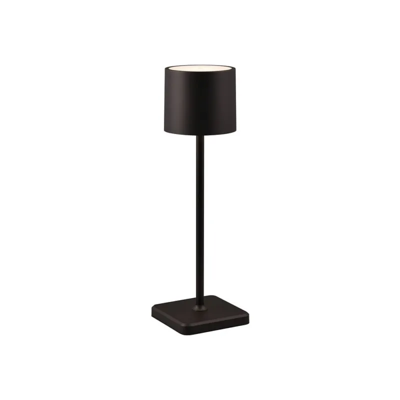 Hit cenowy Lampa ogrodowa na stół ze ściemniaczem Fernandez LED czarna Reality