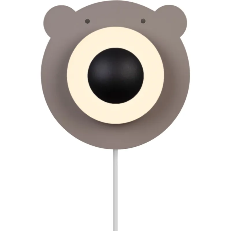 Kinkiet dziecięcy miś Bruna Bear brązowy Nordlux Promocja