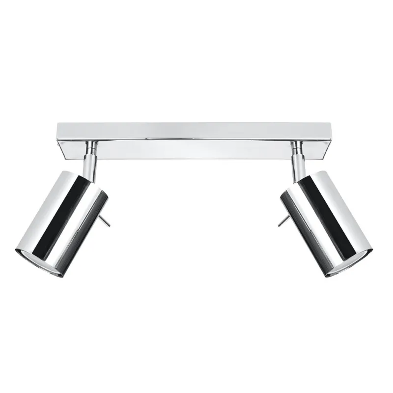 Cena promocyjna Chromowana lampa sufitowa z reflektorami Arte 2