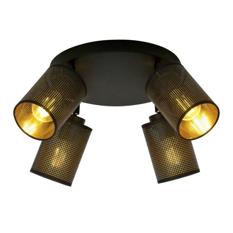 Regulowana lampa sufitowa Iwo Ring 4 Tani