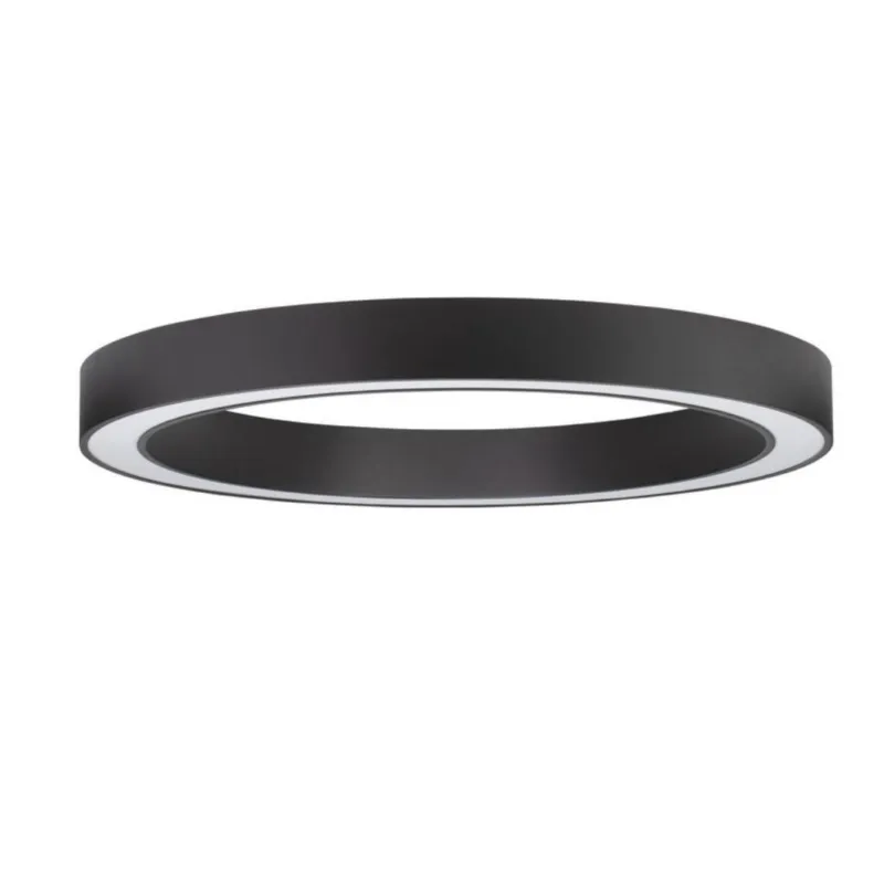 Sprawdź teraz Czarna lampa sufitowa Claro M w stylu minimalistycznym
