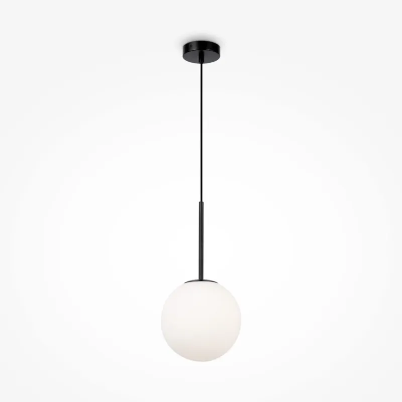 Kup teraz Prosta lampa wisząca Basic form z kulistym kloszem