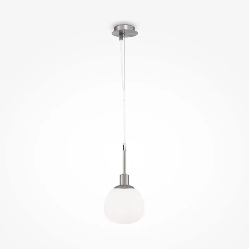 Pojedyncza lampa wisząca Erich na metalowym stelażu Wyprzedaż
