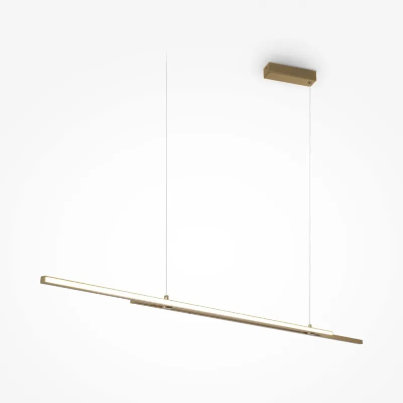 Hit cenowy Mosiężna lampa wisząca Halo na metalowym stelażu