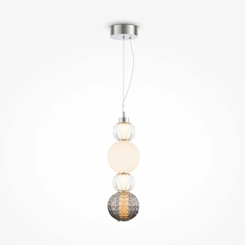 Kup online Nowoczesna lampa wisząca Collar ze szklanym kloszem