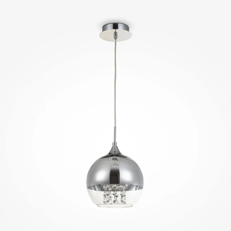 Dodaj do koszyka Metalowa lampa wisząca Fermi na okrągłej podsufitce