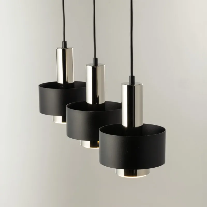 Najlepsza cena Metalowa lampa wisząca Tsomo 3 w klasycznym kolorze