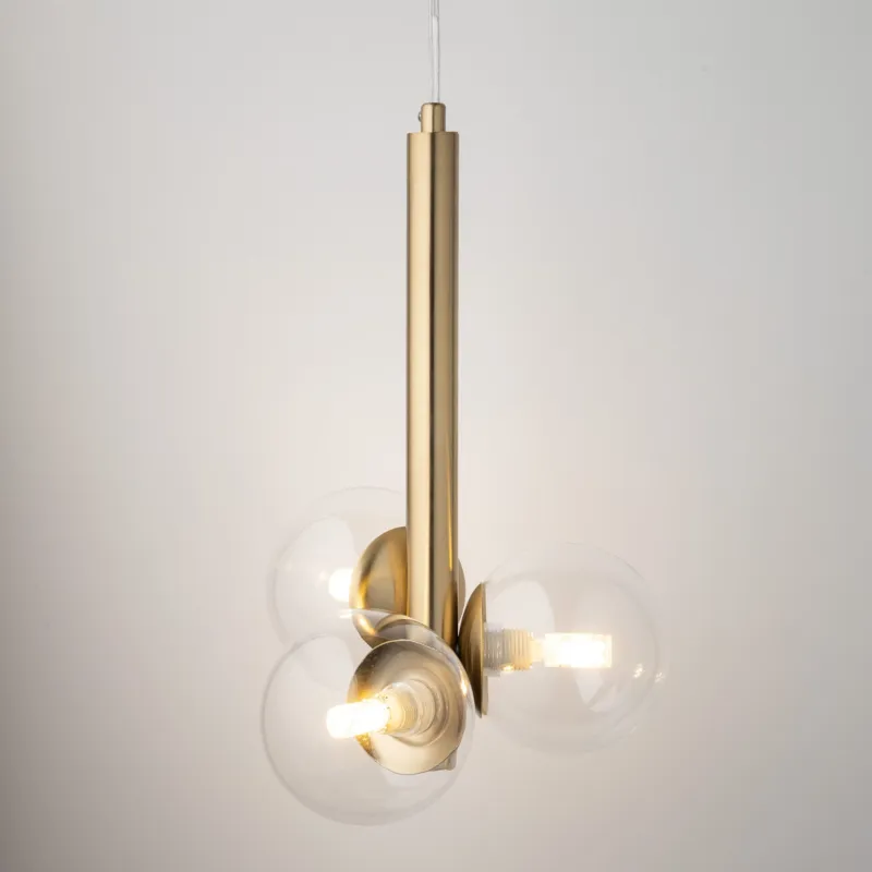 Metalowa lampa wisząca Sunneva 3 do sypialni Tylko dziś