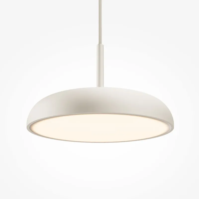 Nowoczesna lampa wisząca Gerhard w białym kolorze Rabat