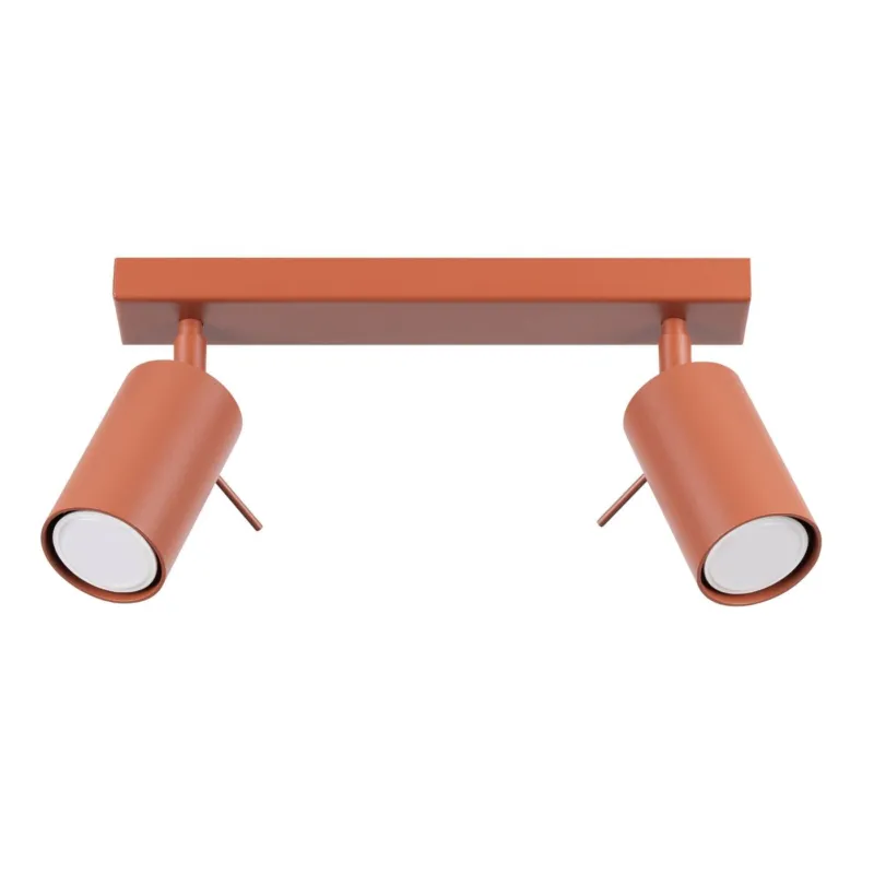 Oferta Nowoczesna lampa sufitowa Arte 2 w czerwonym kolorze