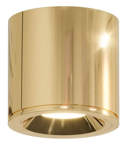 Złota lampa sufitowa łazienkowa tuba spot walec Yaskr CL0103-GD Luna GU10 IP65 7,6cm x 8cm Oferta