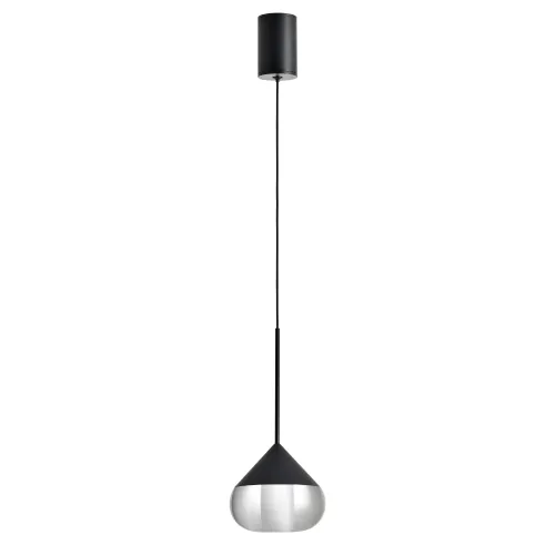Ekspresowa dostawa Czarna lampa wisząca do łazienki Yaskr PL0103-BK Suza LED 6W 3000K IP44 11,6cm