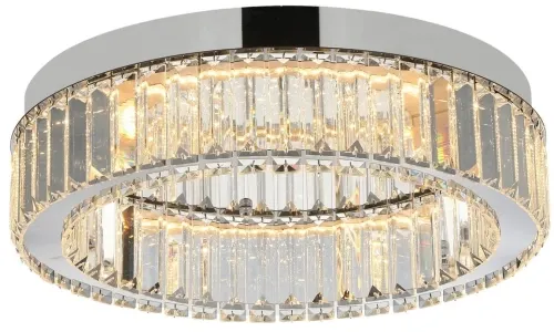 Ograniczona ilość Lampa sufitowa plafon kryształowy chrom Azzardo AZ5783 Spark Top 40 Dimm LED 30W 3000K 40cm