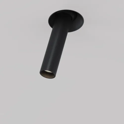 Czarna lampa podtynkowa z punktowym reflektorem Maytoni C140TRS-L200-7W3K-B Focus T LED 7W 3000K CRI90 36stopni Kup online