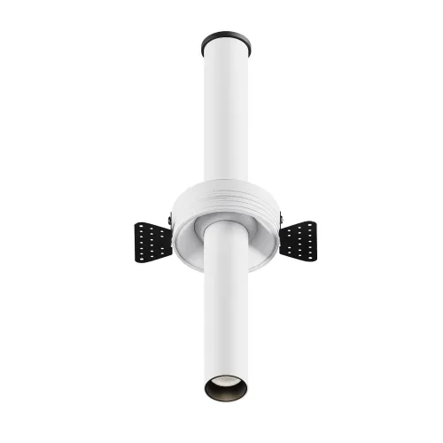 Biała lampa podtynkowa bez ramki z wystającym reflektorem Maytoni C140TRS-L300-7W3K-W Focus T LED 7W 3000K CRI90 36stopni Premium