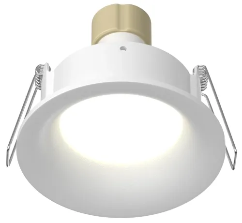 Biała wklęsła okrągła wodoodporna lampa podtynkowa Maytoni DL088-GU10-RD-W Slim GU10 IP65 8,5cm Bestseller
