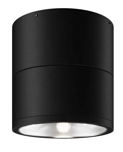 Ograniczona ilość Grafitowa zewnętrzna łamana lampa sufitowa tuba Maytoni O310CL-L12GF3K Spin LED 12W 3000K IP54
