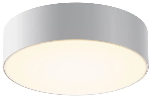 Biała zewnętrzna okrągła lampa sufitowa plafon Maytoni O431CL-L30W3K Zon LED 30W 3000K 22cm IP65 Super okazja