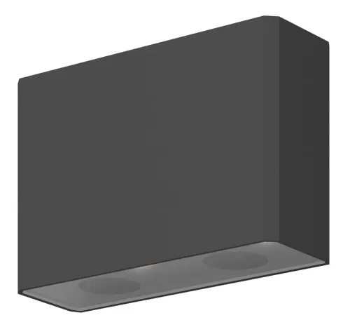 Grafitowa zewnętrzna lampa ścienna dwustronna Maytoni O433WL-L4GF3K Show LED 4W 3000K IP54 Niska cena