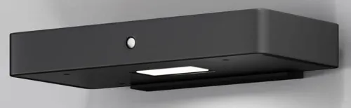 Wyjątkowa oferta Solarny zewnętrzny grafitowy kinkiet z czujnikiem ruchu i zmierzchu Maytoni OSL456WL-L2GF3K Pir LED 2W 3000K IP54