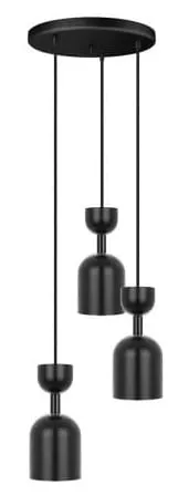 Najlepsza cena Lampa Wisząca UMMO SUP322P3 Supuru 3P 3xGU10 czarny