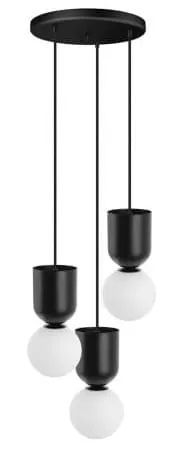 Wyprzedaż Lampa Wisząca UMMO LUP322P3 Luoti 3P 3xG9 czarny