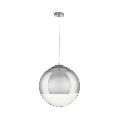 Lampa wisząca chromowana kula Step Into Design MP1238-400 chrome Flash L E27 40cm x 150cm Ostatnie sztuki