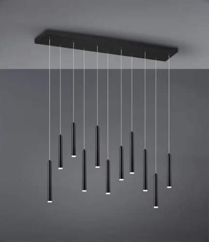 Okazja Lampa Wisząca Trio 321611132 Tubular LED 11x2W 3000K czarny