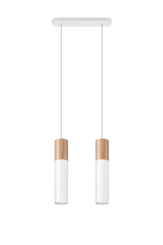 Pablo 2 Biała Wisząca Sollux Lighting SL.0629 Rabat