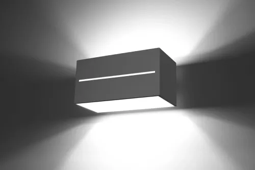 Promocja Lobo Maxi Szary Kinkiet Sollux Lighting SL.0529