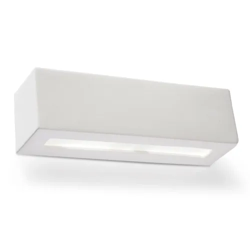 Darmowy zwrot Biały ceramiczny sześcienny kinkiet świecący w górę i dół Sollux Lighting SL.0006 Vega E27 32cm