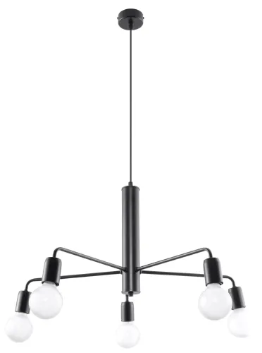 Tylko dziś Duomo Wisząca Sollux Lighting SL.0304 64cm czarny