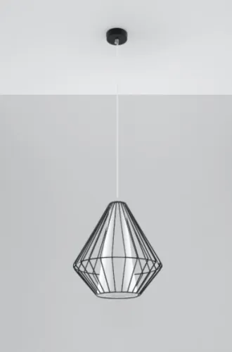 Demi Wisząca Sollux Lighting SL.0298 28cm czarny Nie przegap