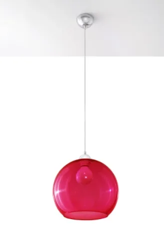 Cena promocyjna Ball Wisząca Sollux Lighting SL.0253 30cm czerwony