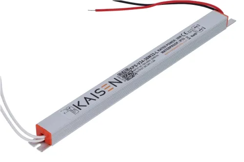 Zasilacz slim 24V 36W IP33 Prescot KPS-V24-36W33-L Kaisen 270x18x15mm Łatwy zwrot
