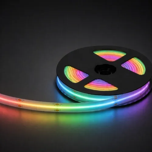 Wybór klientów Taśma LED COB rolka 5m 14,5W 24V 425LM RGB 840LED CRI90 10mm Prescot 24EC840-050-10-RGB