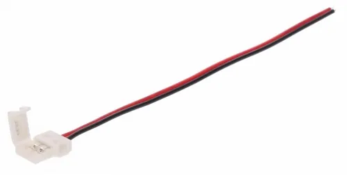 Końcówka do taśm podłączenia taśm LED do zasilacza ZL-MONO-10MM-TP Ograniczona ilość